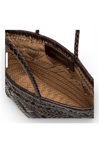 Borsa Gianni Chiarini Intrecciata colore testa di moro. GIANNI CHIARINI | 11371-CHOCO